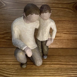 Willow Tree " Father And Son " Demdaco Susan Lordi 2000 No Box - Picture 1 of 8