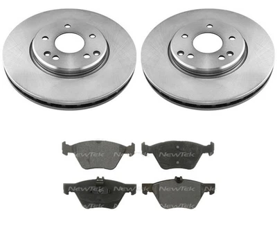 Rotores de freno delanteros y pastillas de freno Fit 1998-02 para Mercedes Benz CLK320 Foto 1 de 4