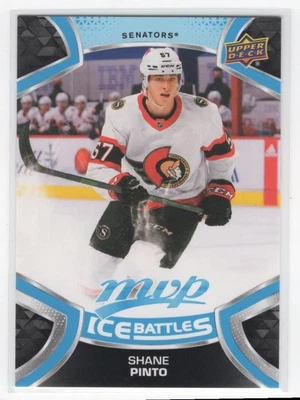2021-22 Upper Deck MVP Ice Battles Shane Pinto Ottawa Senators #236 - Image 1 of 2