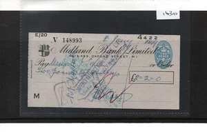 SCHECK - CH1630 - GEBRAUCHT -1949- Midland Bank, Oxford Street. London W1 - Bild 1 von 1
