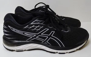 Asics Gel Cumulus 21 Running Shoes Women's Sz. 6 Black & White Athletic 1012A468 - Picture 1 of 9