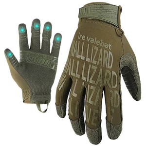 Guanti tattici uomo touch screen antivento guanti dita intere esercito militare - Foto 1 di 32