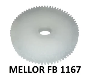 Ingranaggio nylon per motoriduttore stufa a pellet Mellor FB 1167 FB1167 3 rpm - Picture 1 of 4