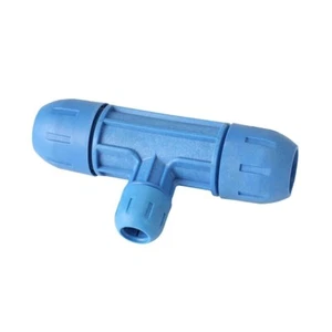 2" FASTPIPE X 3/4" REDUCING DROP LEG TEE FOR COMPRESSED AIR TUBING F5206 - Picture 1 of 1