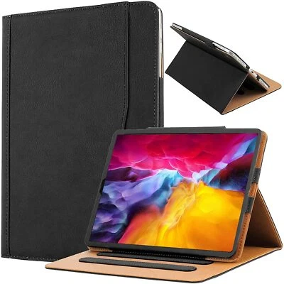 Genuine Leather TAN Magnetic Case Cover For Apple iPad Pro 12.9" 5th Gen 2021-20