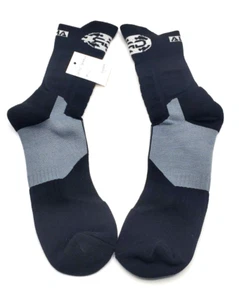 ROCKDEEP Athletic Socks (Mid Calf) (size 9 - 13) (Black/Grey) 1 of 1 - Picture 1 of 7