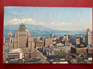 c1958 Downtown Vancouver, B. C. Canada Vintage Postcard - Picture 1 of 2