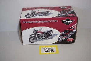 Triumph Bonneville T 120 Classic Motorbike Atlas Edition Boxed Good Condition - Picture 1 of 6