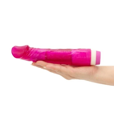 Purple Bendable Flexible Realistic Anal G-spot Vibrator Dildo Penis Cock Vibe - Image 1 of 4