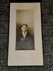 Antique Ca 1890s 3"X6" Cabinet Card Photo Handsome Young Man Suit & Tie Swastika