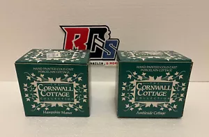 De colección Cornwall Cottage Hampshire Manor & Ambleside Cottage (pintado a mano) - Imagen 1 de 2