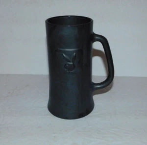 NEAT OLDER PLAYBOY GLASS DRINKING MUG - Picture 1 of 5