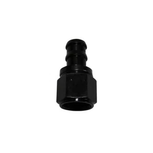 -12 AN Black Straight Push-On Hose End Barb Fitting Fuel Line Oil 12AN AN12 3/4 - Bild 1 von 2