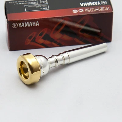 Genuine Yamaha John Hagstrom 24K Gold Rim & Cup Trumpet Mouthpiece NEW!