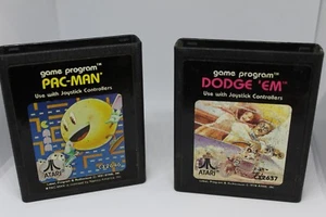 4 ATARI Games Lot (Dodge Em - astroids - pac-man - combat) CD6 - Picture 1 of 4