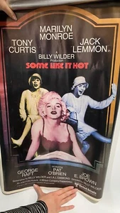 1980s Some Like It Hot (Marilyn Monroe) 20x28 poster - Picture 1 of 1