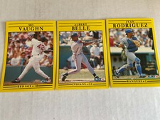 1991 FLEER BASE #251-450 BASEBALL CARDS YOU PICK COMPLETE YOUR SET SINGLE ROOKIE