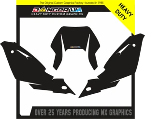 Husqvarna WR 125 2013 MX Motocross Hintergründe Grafik Aufkleber - Bild 1 von 1
