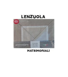 Lenzuola Matrimoniali Cotone Ambrosiana - Foto 1 di 8