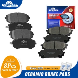 Pastilla de freno de disco de cerámica delantera y trasera para Subaru Forester Impreza 2004-2008 - Imagen 1 de 6