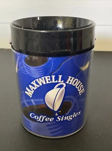 MAXWELL HOUSE Coffee Singles COFFEE CUP 8 oz • Thermo-Serv Plastic • VINTAGE - Picture 1 of 6