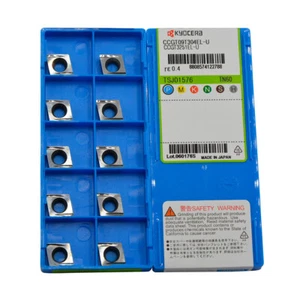 10pcs TN60 CCGT09T304EL-U CCGT3251EL-U Cermet  Inserts New - Picture 1 of 6