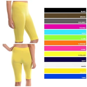 MOPAS LADIES NYLON 19" LEGGINGS ONE SIZE EX005/LG005 - Picture 1 of 1