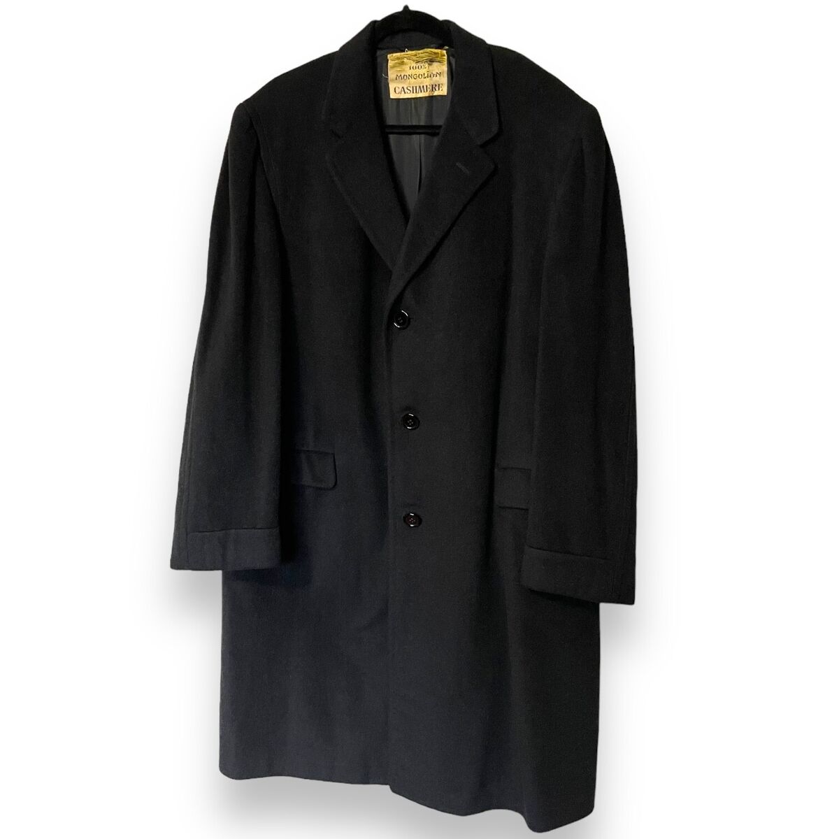 100% Cashmere Black Original Vintage Outerwear Coats 100% Cashmere Black Original Vintage Outerwear Coats