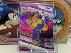 2025 Topps Chrome Disney KRONK Pink Refractor /250 The Emperor’s New Groove SP - Picture 1 of 4