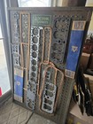 VTG OLD VICTOR GASKETS METAL GAS STATION PARTS STORE DEALER GARAGE 30s 40s Sign 