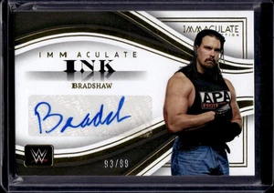 Bradshaw JBL Auto /99 2023 Panini Immaculate Ink WWE WWF Autograph - Picture 1 of 2