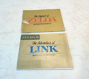 Zelda 1 2 Adventure of Link NES Handbücher | Original Vintage Instruction Booklets - Bild 1 von 7