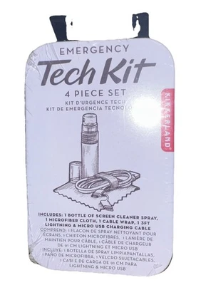 Kit técnico de emergencia Kikkerland - Juego de 4 piezas en lata de metal TOTALMENTE NUEVO Foto 1 de 4