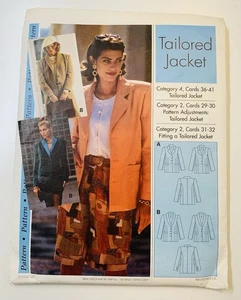 Sewing Step‑by‑Step 012‑052‑122 Tailored Jacket Pattern Uncut Misses 4‑22 - Picture 1 of 2