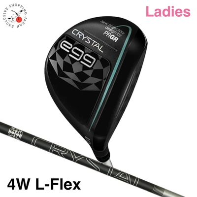 PRGR Golf Ladies Crystal egg Fairway Wood 4W Club 2025 Graphite Shaft L-Flex RH - Image 1 of 4