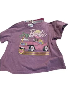 Junior lizenziertes Retro Barbie T-Shirt neu mit Etikett bestickt XL 14/16 Frau Small - Bild 1 von 4