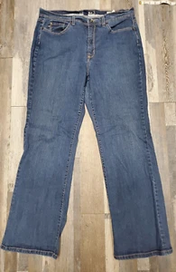 Code Bleu Chantal 16 (35X 29.5) High Rise Mom Womans Denim Jeans - Picture 1 of 9