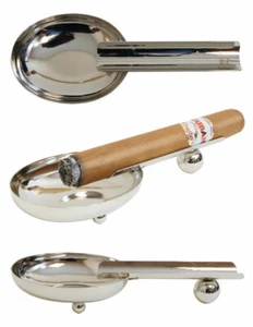 The Single Cigar-Car Cenicero Barco Stocking Stuffer Acero Inoxidable Profundo - Imagen 1 de 3