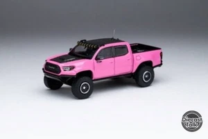 DTG0019-PINK GCD Gaincorp Products 1:64 Toyota 2.0 Tacoma TRD Pink Diecasttalk - Picture 1 of 6