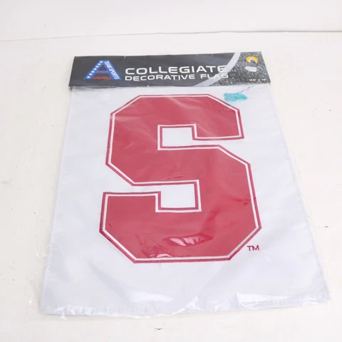 Stanford University Garden Flag * NEW  * Antigua * Cardinals * Red White S Logo Cover
