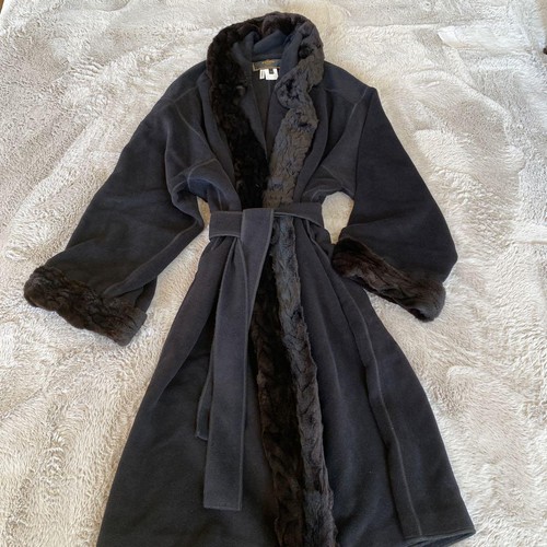 Pelliccia FENDI angora cashmere 40 nero