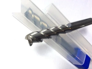1 x VHM Alufräser 6mm / 38° Spirale / Z=3 / für ALU / 75mm lang NEU!! - Picture 1 of 2