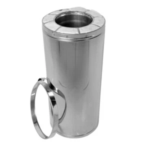 6" x 24" Insulated Chimney Pipe - 2" Insulation - Picture 1 of 2