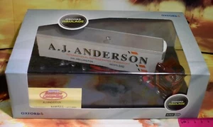 Die-Cast 1/76 Scale Model Oxford SCA05FR Anderson Scania R Series Topline Fridge - Picture 1 of 1