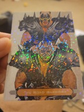 The Road Warriors Custom Holographic Art Trading Card "read description"