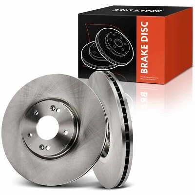 2x Rotor de freio a disco dianteiro para motorista e passageiro lateral para Hyundai Veracruz 2007-2012 - Imagem 1 de 4