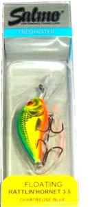 Crankbaits Salmo 3.5 F Rattlin' Hornet (azul Chartreuse) - Imagen 1 de 1