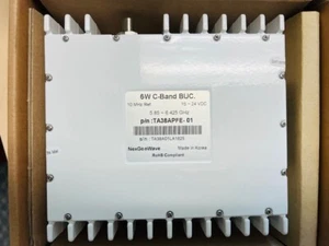 6W C-Band BUC, Nexgenwave 5.85-6.425GHz, F-type - Picture 1 of 2