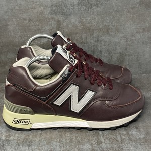 new balance 576 leather trainers