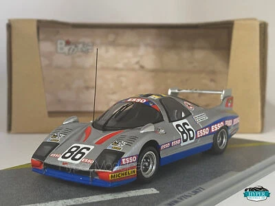 BIZARRE 1/43 WM P76 #86 15 TH SILVER BLUE LM 1977 ART. BZ20 - Immagine 1 di 4